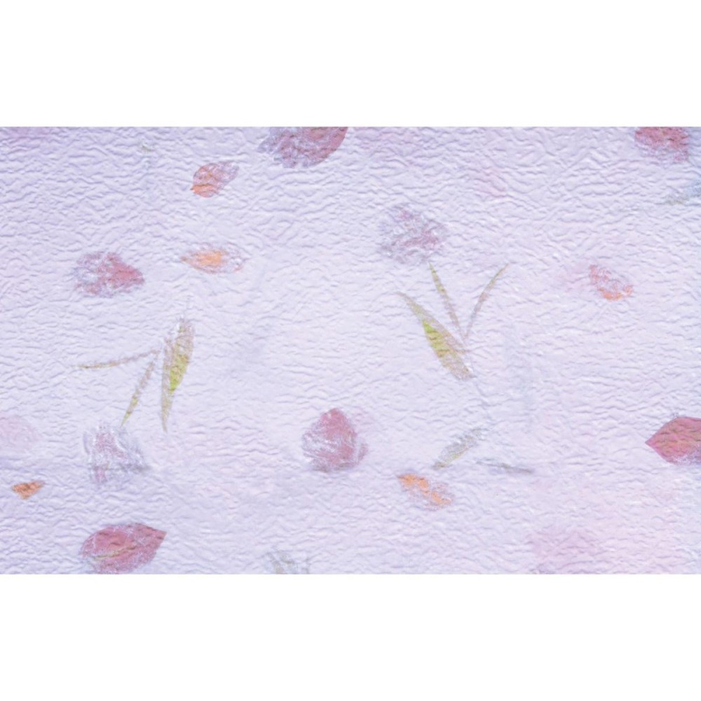 FOGLI CARTA STAMPA FIORI CM50X50 LAVANDA